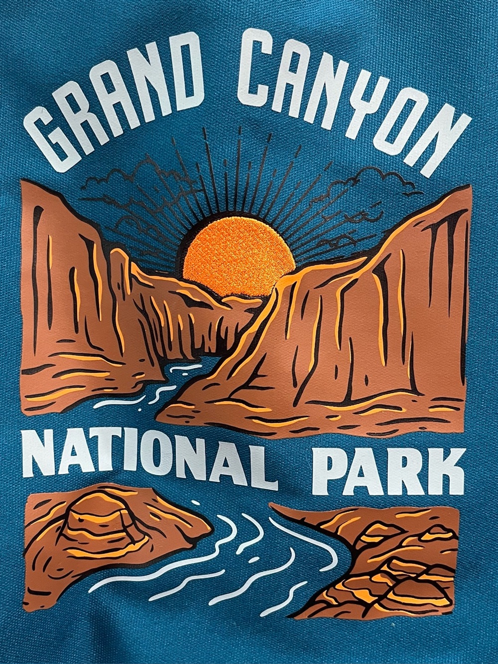 NWT Walmart Grand Canyon National Park Blue Tote Bag - Picture 2 of 11